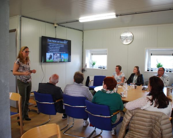 Presentatie in de vergaderruimte