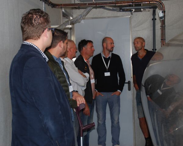 Kijken bij de machines